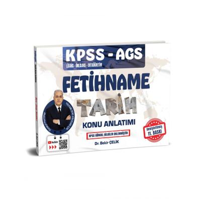 Bekir Çelik KPSS AGS FETİHNAME Tarih Konu Anlatımı 