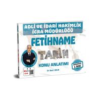 Bekir Çelik Adli İdari Hakimlik İcra Müdürlüğü FETİHNAME Tarih Konu Anlatımı 