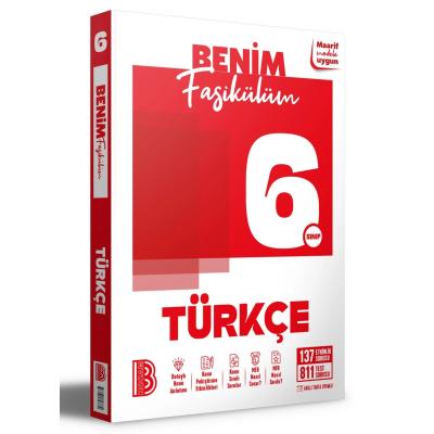 Benim Hocam Yayınları 6. Sınıf Türkçe Benim Fasikülüm 