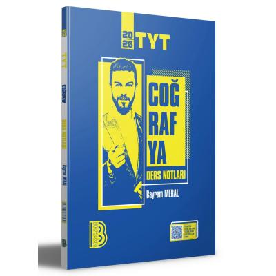 Benim Hocam Yayınları 2026 TYT Coğrafya Ders Notları 