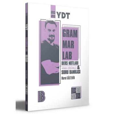 Benim Hocam Yayınları 2026 YDT Grammar Lab Ders Notları ve Video Çözümlü Soru Bankası 