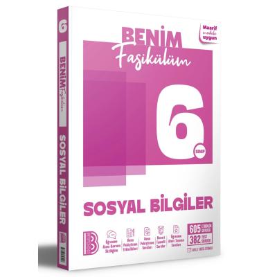 Benim Hocam Yayınları 6. Sınıf Sosyal Bilgiler Benim Fasikülüm 