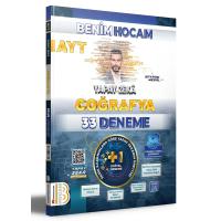 Benim Hocam Yayınları AYT Yapay Zekâ Coğrafya 33 Deneme