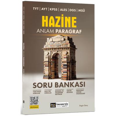 Benzersiz Akademi Yayınları TYT AYT KPSS ALES DGS MSÜ Hazine Anlam Paragraf Soru Bankası