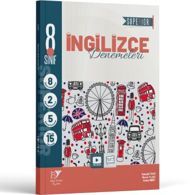 Beyin Takımı Yayınları LGS 8. Sınıf  İngilizce Superıor 15 Deneme