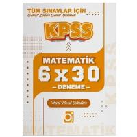 Bigelio Yayıncılık KPSS Matematik 6x30 Deneme