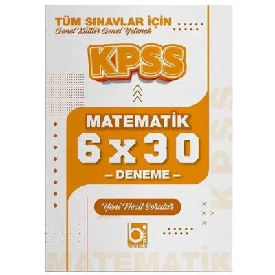 Bigelio Yayıncılık KPSS Matematik 6x30 Deneme