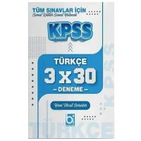 Bigelio Yayıncılık KPSS Türkçe 3x30 Deneme