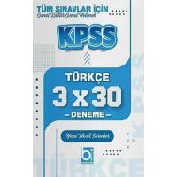 Bigelio Yayıncılık KPSS Türkçe 3x30 Deneme