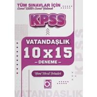 Bigelio Yayıncılık KPSS Vatandaşlık 10x15 Deneme