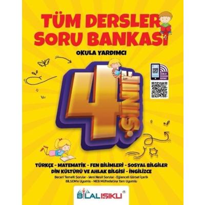 Bilal Işıklı Yayınları 4. Sınıf Tüm Dersler Soru Bankası
