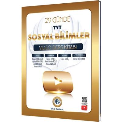 Bilgi Sarmal TYT Sosyal Bilimler 29 Günde Video Ders Kitabı