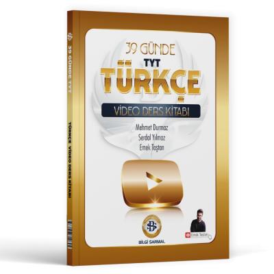 Bilgi Sarmal TYT Türkçe 39 Günde Video Ders Kitabı