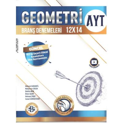 Bilgi Sarmal Yayınları Tyt Ayt Geometri 12 X 14 Branş Denemeleri