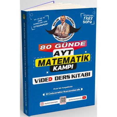 Bıyıklı Matematik 80 Günde Ayt Matematik Video Ders Kitabı