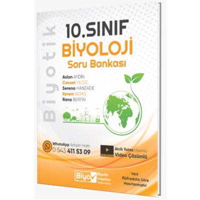 Biyotik Yayınları 10. Sınıf Biyoloji Soru Bankası