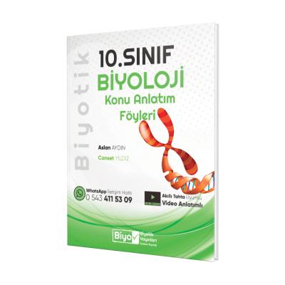 Biyotik Yayınları 10. Sınıf Biyoloji Konu Anlatım Föyleri