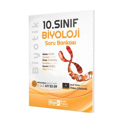 Biyotik Yayınları 10. Sınıf Biyoloji Soru Bankası