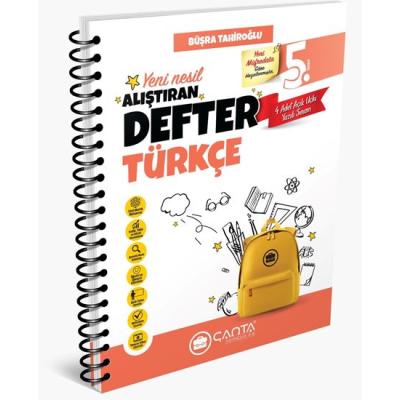 Çanta Yayınları 5. Sınıf Türkçe Alıştıran Defter