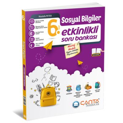 Çanta Yayınları 6. Sınıf Sosyal Bilgiler Etkinlikli Soru Bankası