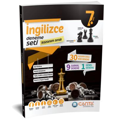 Çanta Yayınları 7. Sınıf İngilizce Kazanım Sıralı Deneme Seti