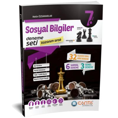 Çanta Yayınları 7. Sınıf Sosyal Bilgiler Kazanım Sıralı Deneme Seti