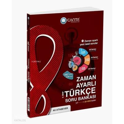 Çanta Yayınları LGS 8. Sınıf Türkçe Zaman Ayarlı Soru Bankası