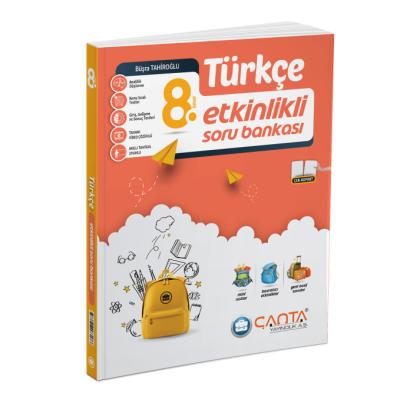 Çanta Yayınları LGS 8. Sınıf Türkçe Etkinlikli Soru Bankası