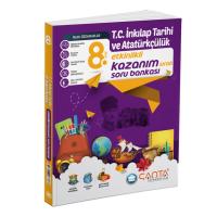 Çanta Yayınları LGS 8. Sınıf T.C. İnkılap Tarihi ve Atatürkçülük Etkinlikli Kazanım Sıralı Soru Bankası