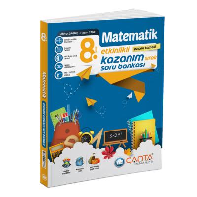 Çanta Yayınları LGS 8. Sınıf Matematik Etkinlikli Kazanım Sıralı Soru Bankası