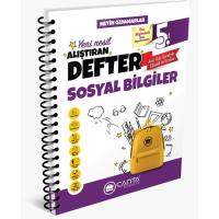 Çanta Yayınları 5. Sınıf Sosyal Bilgiler Alıştıran Defter