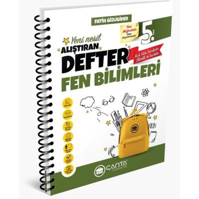 Çanta Yayınları 5. Sınıf Fen Bilimleri Alıştıran Defter