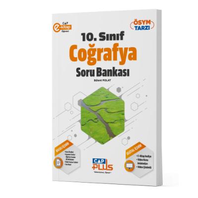 Çap Plus Yayınları 10. Sınıf Coğrafya Soru Bankası