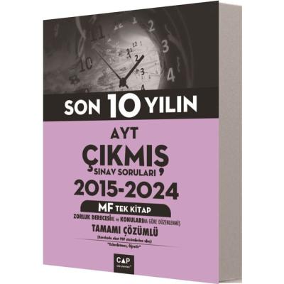Çap Yayınları AYT MF Son 10 Yılın Çıkmış Soruları