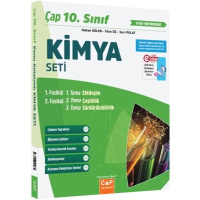 Çap Yayınları 10. Sınıf Kimya Seti