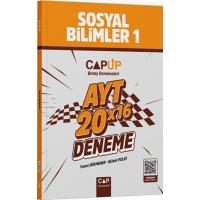 Çap Yayınları AYT Sosyal Bilimler 1 20 X 16 Up Deneme