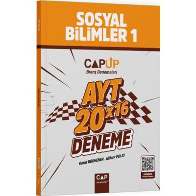 Çap Yayınları AYT Sosyal Bilimler 1 20 X 16 Up Deneme