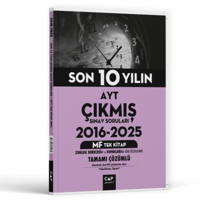 Çap Yayınları AYT MF Son 10 Yılın Çıkmış Soruları (2016-2025)