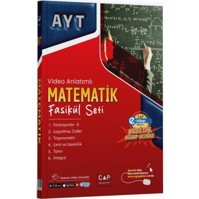 Çap Yayınları AYT Matematik Video Anlatımlı Fasikül Seti