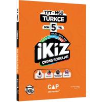 Çap Yayınları TYT MSÜ Türkçe Ders Platosu Son 5 Yıl İkiz Çıkmış Sorular