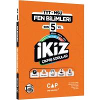 Çap Yayınları TYT MSÜ Fen Bilimleri Ders Platosu Son 5 Yıl İkiz Çıkmış Sorular
