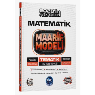 Çap Yayınları Üniversiteye Hazırlık Matematik Ders Platosu Maarif Modeli Tematik Soru Bankası