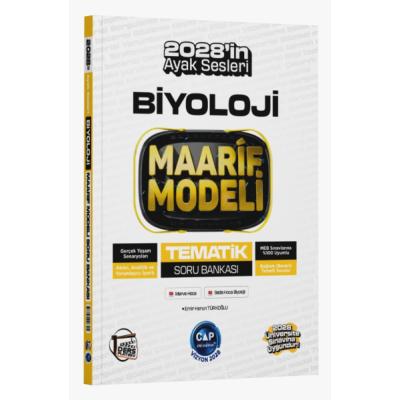 Çap Yayınları Üniversiteye Hazırlık Biyoloji Ders Platosu Maarif Modeli Tematik Soru Bankası