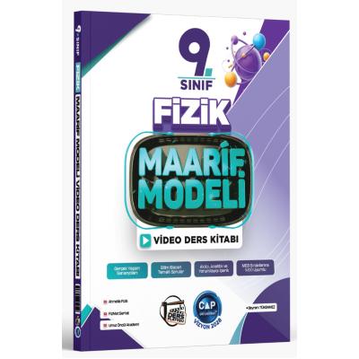 Çap Yayınları 9. Sınıf Fizik Maarif Video Ders Kitabı