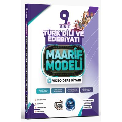 Çap Yayınları 9. Sınıf Türk Dili ve Edebiyatı Maarif Video Ders Kitabı