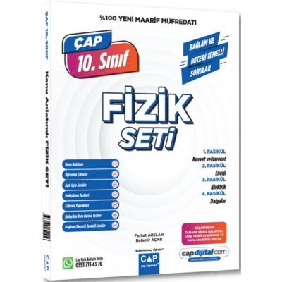 Çap Yayınları 10. Sınıf Fizik Maarif Model Set