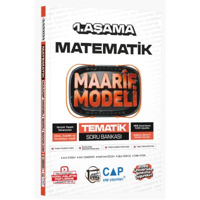 Çap Yayınları Üniversiteye Hazırlık Matematik Ders Platosu Maarif Modeli Tematik Soru Bankası 1. Aşama