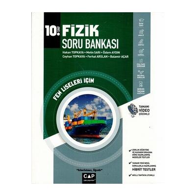 Çap Yayınları 10.Sını Fen Lisesi Fizik Soru Bankası