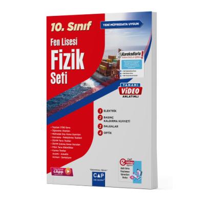 Çap Yayınları 10. Sınıf Fen Lisesi Fizik Seti