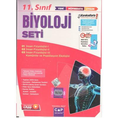 Çap Yayınları 11. Sınıf Biyoloji Seti